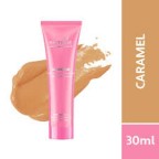 Biotique Natural Makeup Stardew Insta Glow Complexion Care Foundation SPF 20 (Caramel), 30 ml